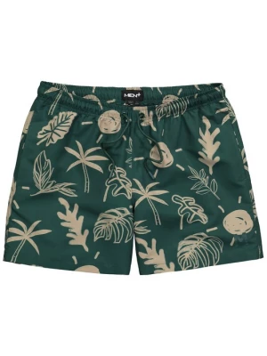 Foto van product Men Plus Zwemshorts beige / donkergroen