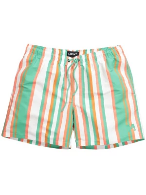 Foto van product Men Plus Zwemshorts grasgroen / kreeft / wit