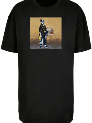 Foto van product Merchcode Oversized shirt gemengde kleuren / zwart