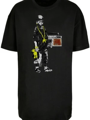 Foto van product Merchcode Oversized shirt gemengde kleuren / zwart