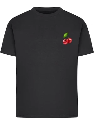 Foto van product Merchcode Shirt 'Cherries 2' groen / rood / zwart