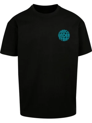 Foto van product Merchcode Shirt 'Dance Under Stars' cyaan blauw / oranje / pink / zwart