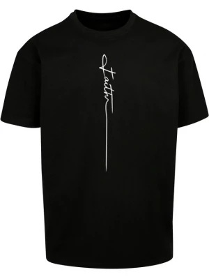 Foto van product Merchcode Shirt 'Faith' zwart / wit