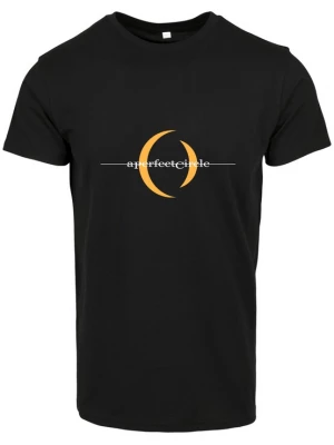 Foto van product Merchcode Shirt lichtoranje / zwart / wit