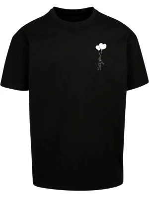 Foto van product Merchcode Shirt 'Love In The Air' zwart / wit