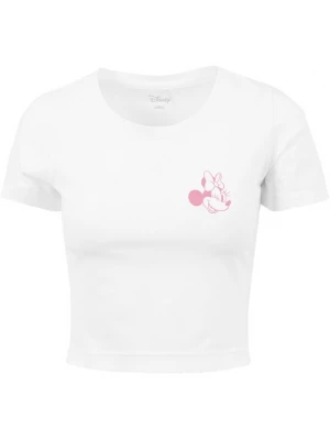 Foto van product Merchcode Shirt 'Minnie Mouse Wink' fuchsia / wit