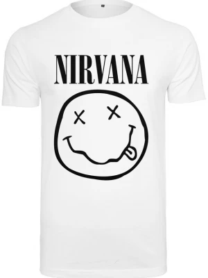 Foto van product Merchcode Shirt 'Nirvana' zwart / wit