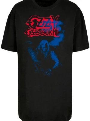 Foto van product Merchcode Shirt 'Ozzy Osbourne - Bark At The Moon' blauw / rood / zwart
