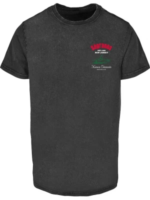 Foto van product Merchcode Shirt 'Sopranos Nuevo Vesuvio' groen / rood / zwart / wit