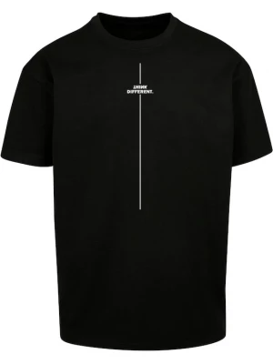 Foto van product Merchcode Shirt 'Think Different' zwart / wit