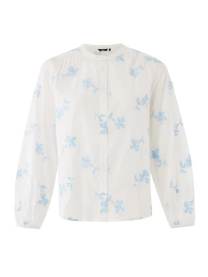 Foto van product MEXX Blouse pastelblauw / wit