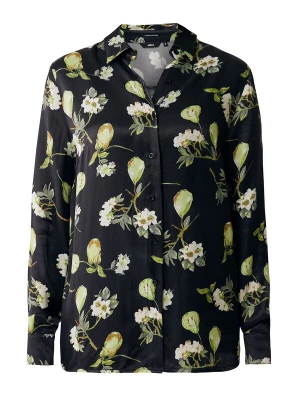 Foto van product MEXX Blouse roestbruin / lichtgroen / zwart / wit