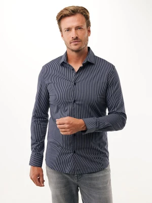 Foto van product MEXX Overhemd 'Aneto' marine / wit