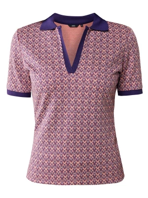 Foto van product MEXX Shirt donkerlila / zalm roze / offwhite
