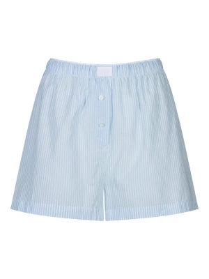 Foto van product Mey Broek 'Cotton Stripes' lichtblauw / natuurwit