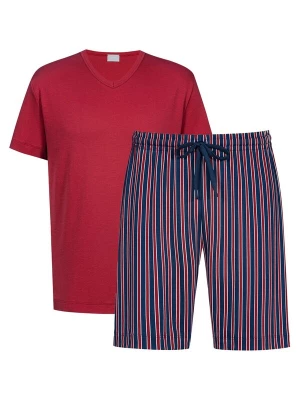 Foto van product Mey Pyjama kort 'Graphic Stripes' rood
