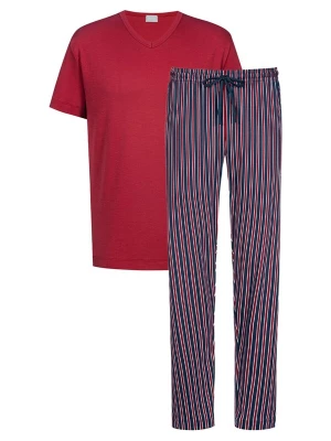 Foto van product Mey Pyjama kort 'Graphic Stripes' rood
