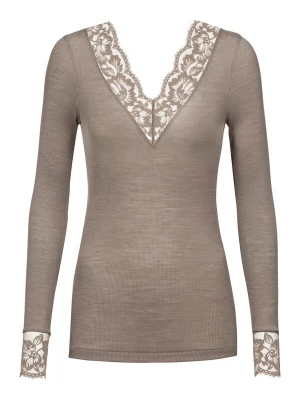 Foto van product Mey Shirt 'Wool Love' taupe