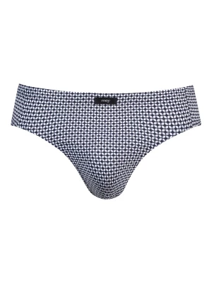 Foto van product Mey Slip 'Blue Geo' nachtblauw / wit