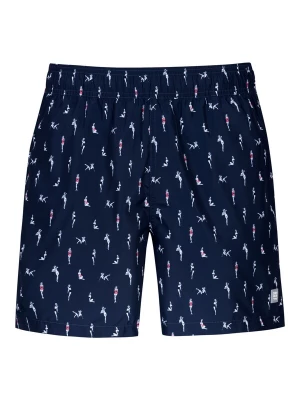 Foto van product Mey Zwemshorts 'Pin Up Doll' donkerblauw / lichtroze / zwart / wit