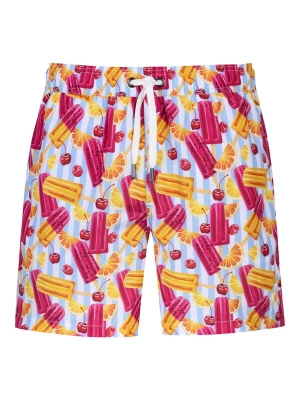Foto van product Mey Zwemshorts 'Popsicle Paradise' lichtblauw / oranje / donkerroze / wit