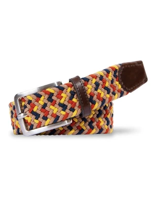 Foto van product MEYER Riem navy / bruin / geel / oranje