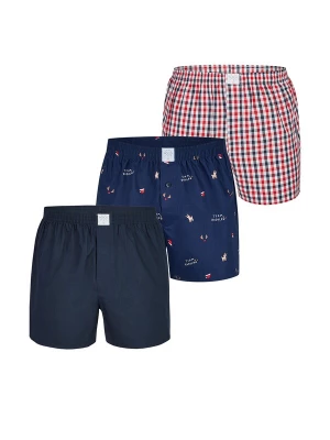 Foto van product MG-1 Boxershorts ' Sugar Cane ' donkerblauw / rood