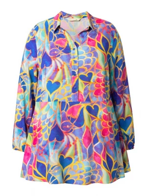 Foto van product MIAMODA Blouse blauw / groen / oranje / pink