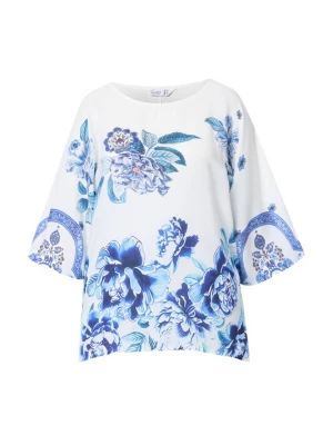 Foto van product MIAMODA Blouse blauw / lichtblauw / wit