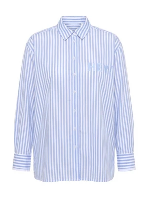 Foto van product MIAMODA Blouse blauw / wit