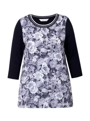 Foto van product MIAMODA Blouse blauw / wit