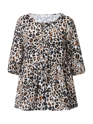 Foto van product MIAMODA Blouse bruin / zwart