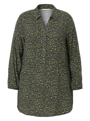 Foto van product MIAMODA Blouse geel / donkergroen / zwart