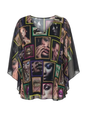 Foto van product MIAMODA Blouse geel / groen / rood / zwart