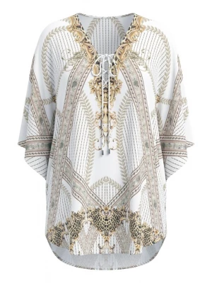 Foto van product MIAMODA Blouse gemengde kleuren / wit