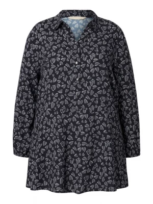 Foto van product MIAMODA Blouse grijs / antraciet / grafiet / wit