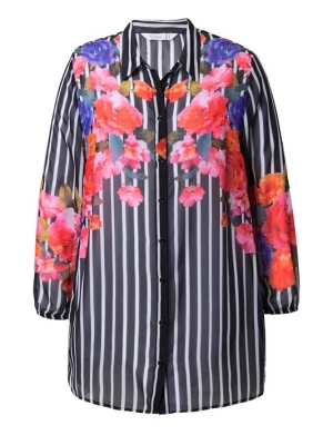 Foto van product MIAMODA Blouse lila / rood / zwart