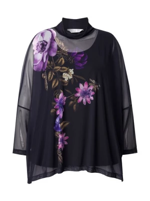 Foto van product MIAMODA Blouse lila / zwart