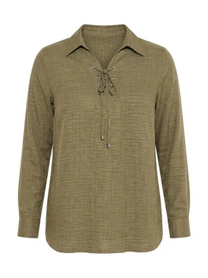 Foto van product MIAMODA Blouse olijfgroen