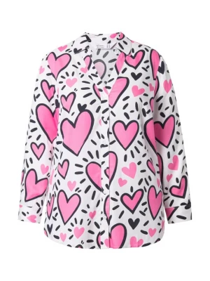 Foto van product MIAMODA Blouse pink / zwart / wit