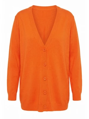 Foto van product MIAMODA Gebreid vest oranje