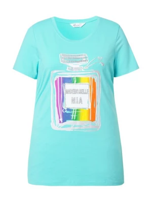 Foto van product MIAMODA Shirt aqua / geel / groen / oranje