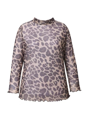 Foto van product MIAMODA Shirt beige / bruin / donkerbruin
