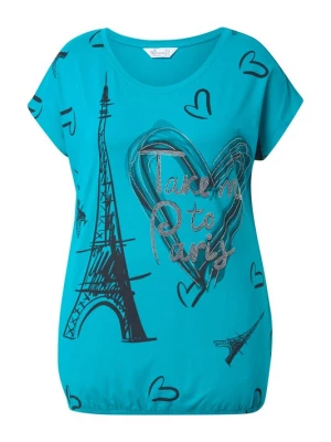Foto van product MIAMODA Shirt blauw / zwart