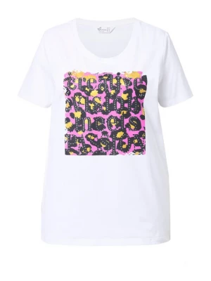 Foto van product MIAMODA Shirt curry / pink / zwart / wit