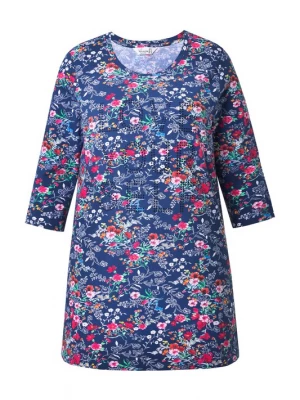 Foto van product MIAMODA Shirt donkerblauw / groen / rood / wit
