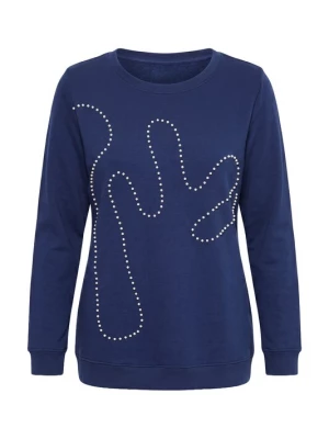 Foto van product MIAMODA Shirt donkerblauw / zilver
