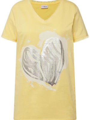 Foto van product MIAMODA Shirt geel / grijs