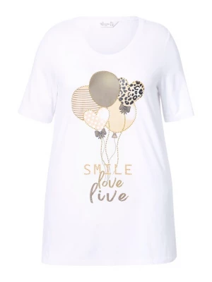 Foto van product MIAMODA Shirt geel / grijs / wit