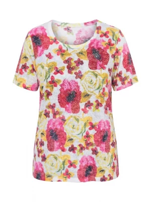 Foto van product MIAMODA Shirt geel / pink / wit